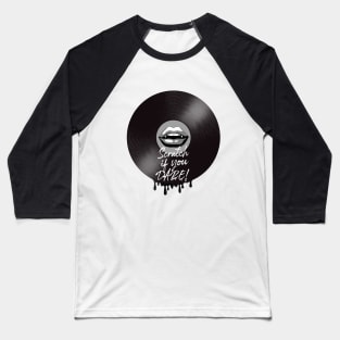 Scratch if you dare black and white Baseball T-Shirt